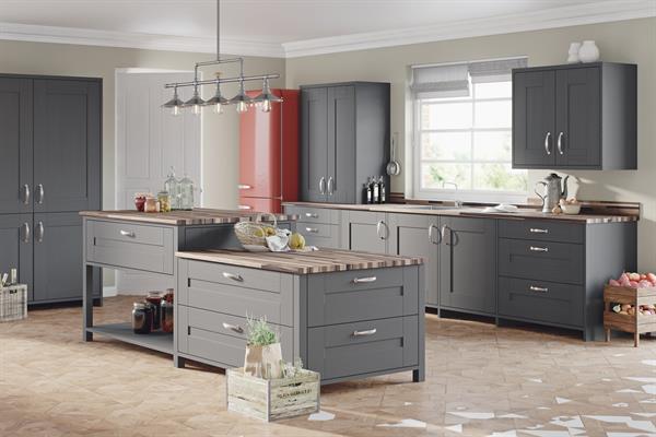 Quadro Graphite Grained Paint Effect  - Clearance