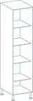 500 x 1970mm Tall Larder Unit Carcass in Light Grey (Flat Pack)