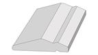 Cornice GL2, 2.4mtr Top Fix Shaker style Raw