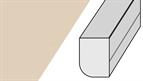 Dual Purpose Moulding High Gloss Mussel 3mtr