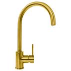 Reginox Taravo Gold Tap single lever, includes fixing kit