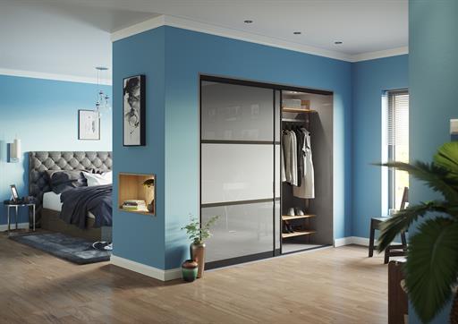 Lucine - Black - PerfectSense Gloss Dust Grey and PerfectSense Gloss Pearl Grey