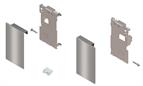 Blum Legrabox 'M' height inner drawer front fixing bracket stainless steel