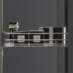 Wirework - Wire Chrome Larder Unit Baskets 400mm