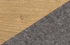 Egger Splashback Natural Hamilton Oak - Anthracite Steel Grey 4100 x 640 x 8mm