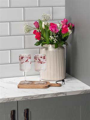 F800 Crystal Marble 25mm Square Edged