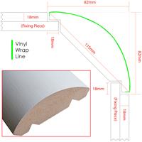 Rounded Pilaster