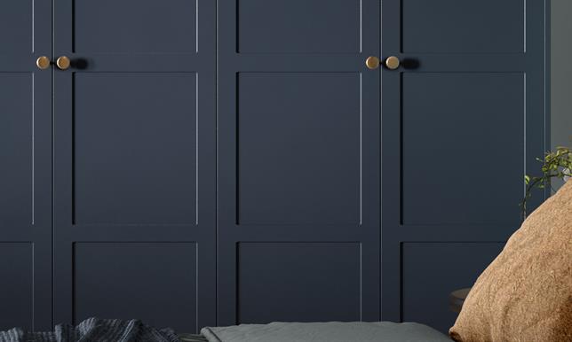 Juno Super Matt Indigo Blue - Bedroom