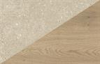 Kronodesign Splashback Stonehaven Sand/Torro Cremona Oak 4100x640x10mm