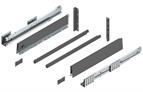 Blum Merivobox E-Height (600mm) Gallery Rail Orion Grey 70kg