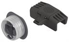 Blum Legrabox inner drawer latch and housing carbon black