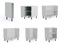 Light Grey EasyCab Kitchen Cabinets