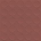 Self-adhesive cover cap, Rusty Red, 14mm (25 per sheet)