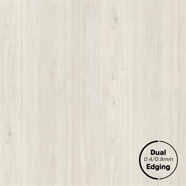 18mm White Nordic Wood Cut and Edged