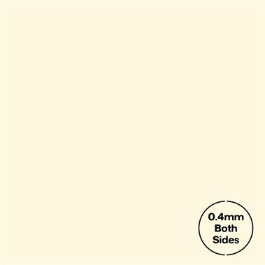 18mm Pale Cream Cut and Edged