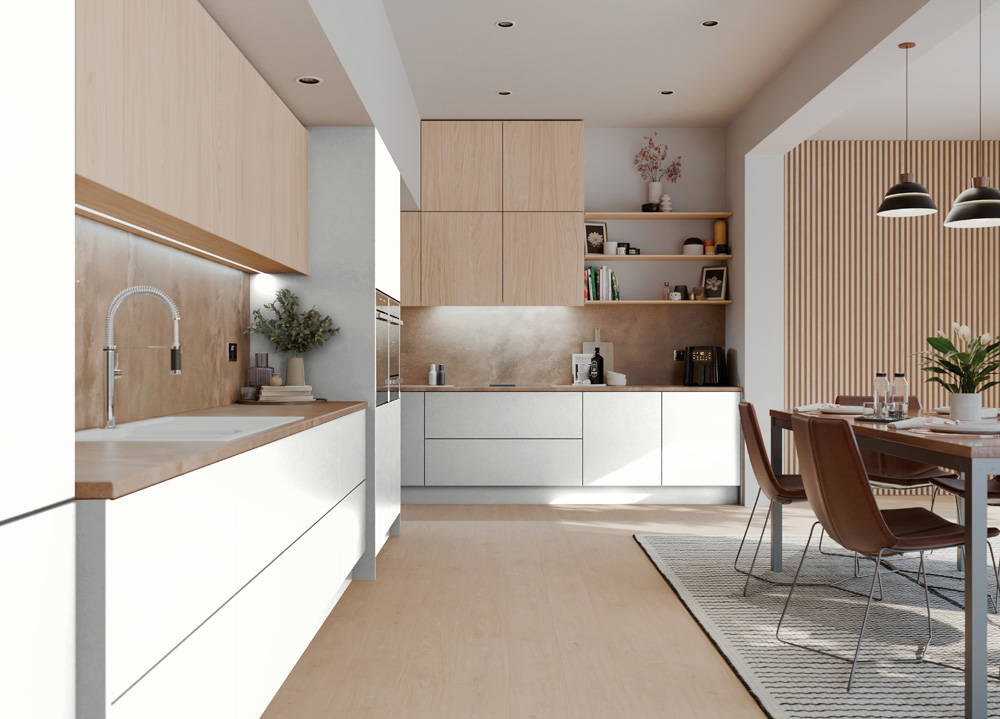 Decor Panels Serica 18mm Super Matt Frost White MDF 3050 x 1220mm