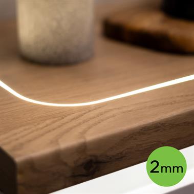 Razor X Edge-Lit 2mm Recessable Flexible Strip
