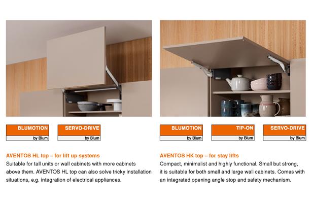 Blum AVENTOS Lift Systems