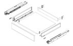 Blum Legrabox with Blumotion M height 450mm orion grey (70kg)