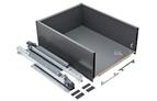 Blum Pre-assembled Legrabox C height 450mm orion grey 400mm cabinet