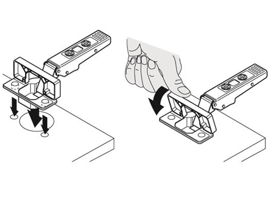 Blum Clip Top Inserta Hinges